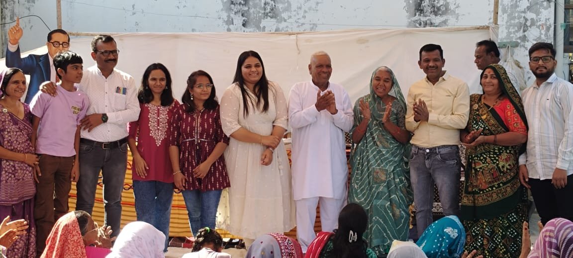 ચાણસ્મા ખાતે ડોડિયા સમાજ વિકાસ ટ્રસ્ટ દ્વારા સત્કાર સમારંભ યોજાયો...